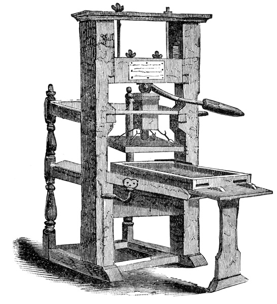 1450: The Printing Press - Invention of the